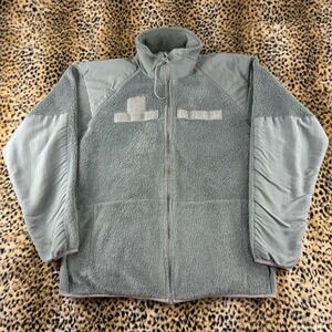 Peckham US Military ECWCS Gen III L3 Fleece Jacket Foliage Green Medium Long